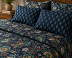 Midnight Bloom Duvet Set