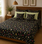 Midnight Flora Duvet Set