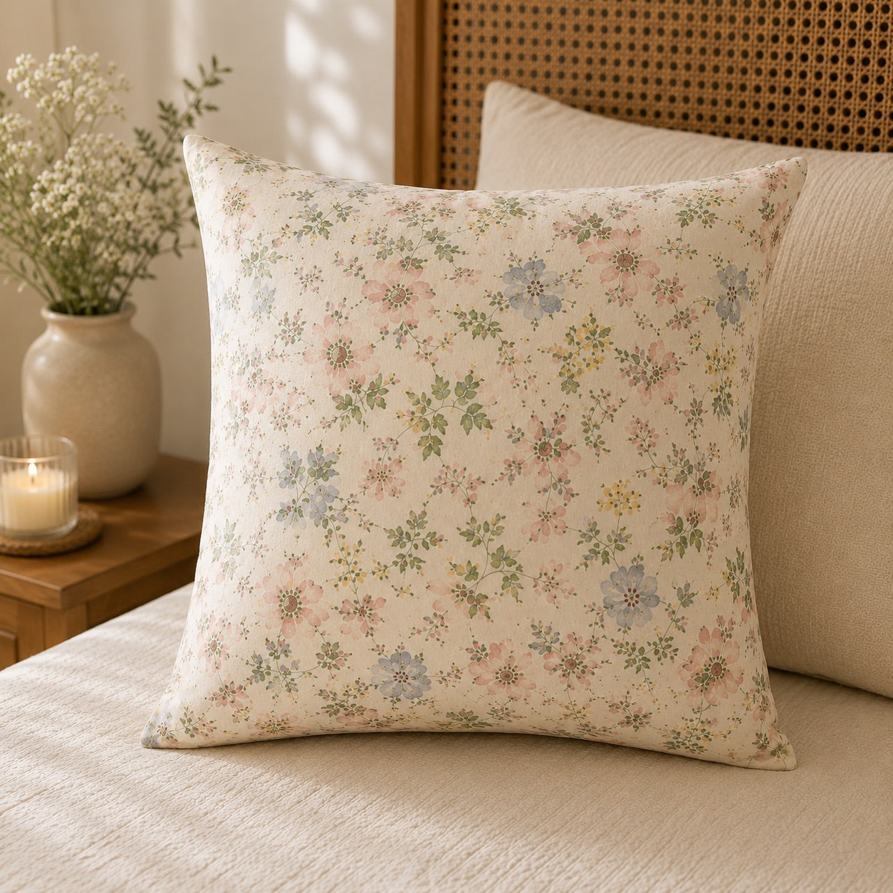 Petal Whisper Cushion Cover